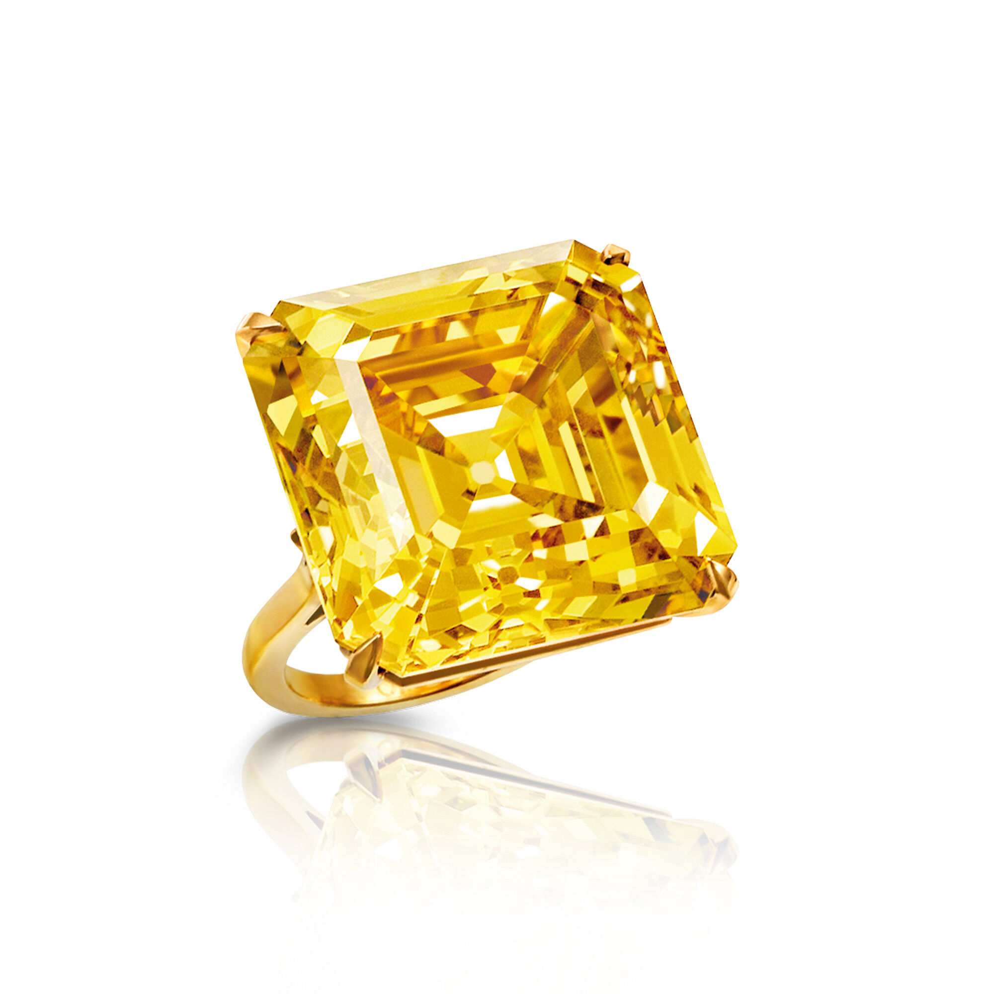 The 'Star Of Bombay' Famous Yellow Diamond from Graff