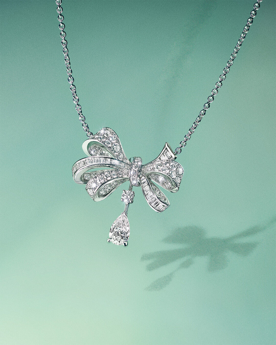 Image shows Graff Diamond Heart Shape Pendant