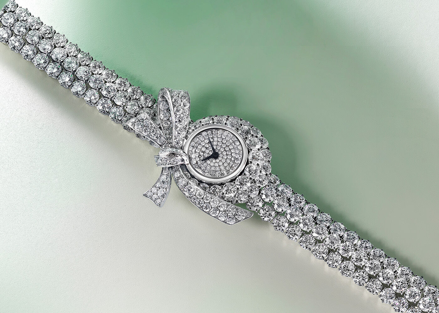 Image shows Graff Tilda's Bow Diamond Watch