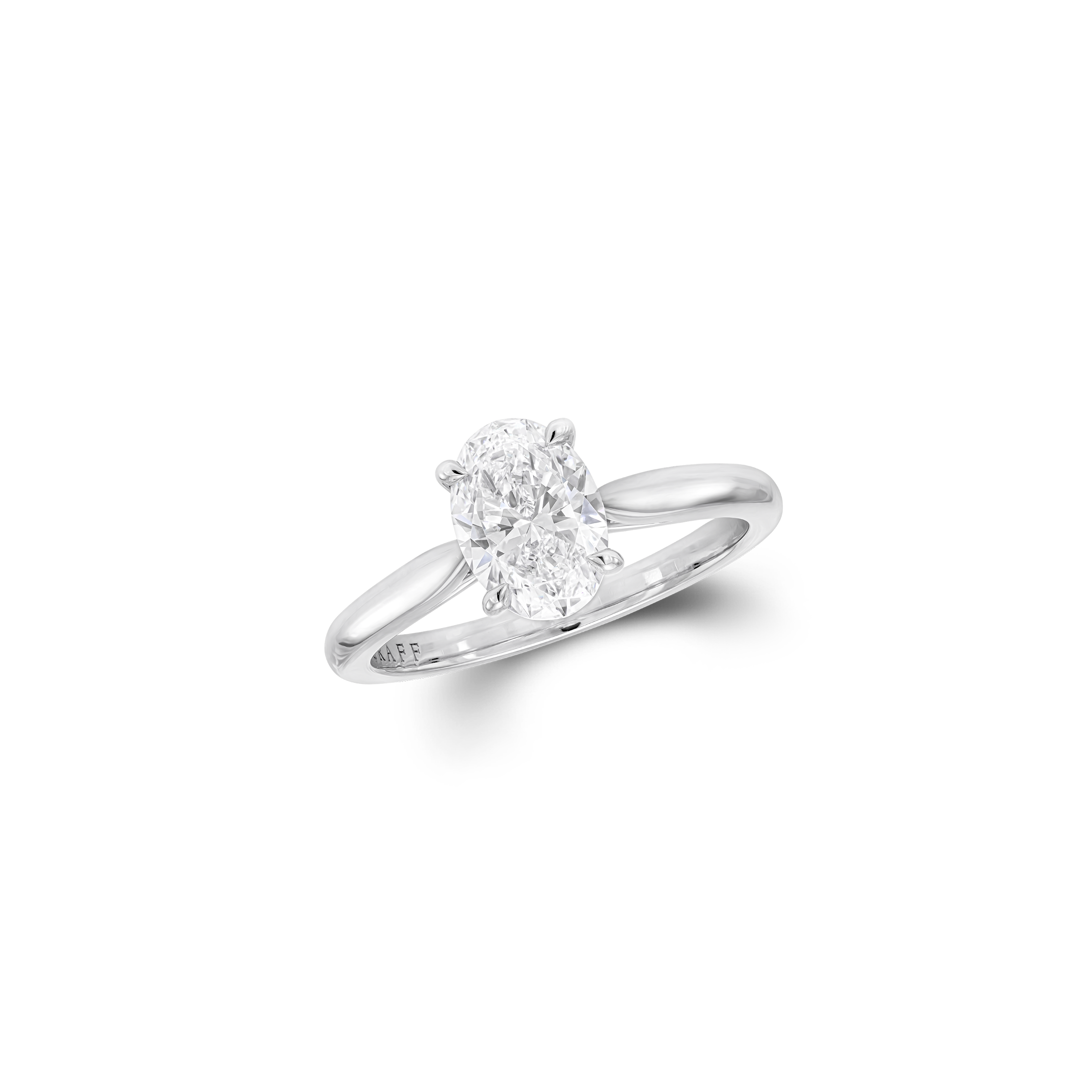 Paragon Oval Diamond Engagement Ring