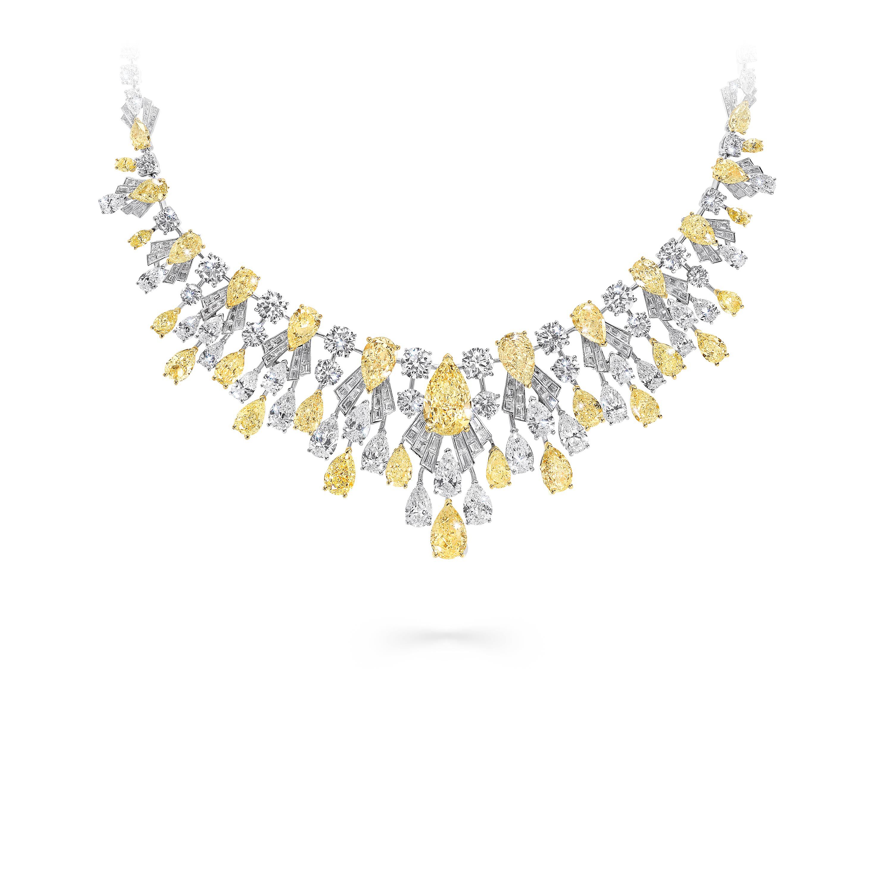 Graff High Jewellery Yellow and Diamond Necklace