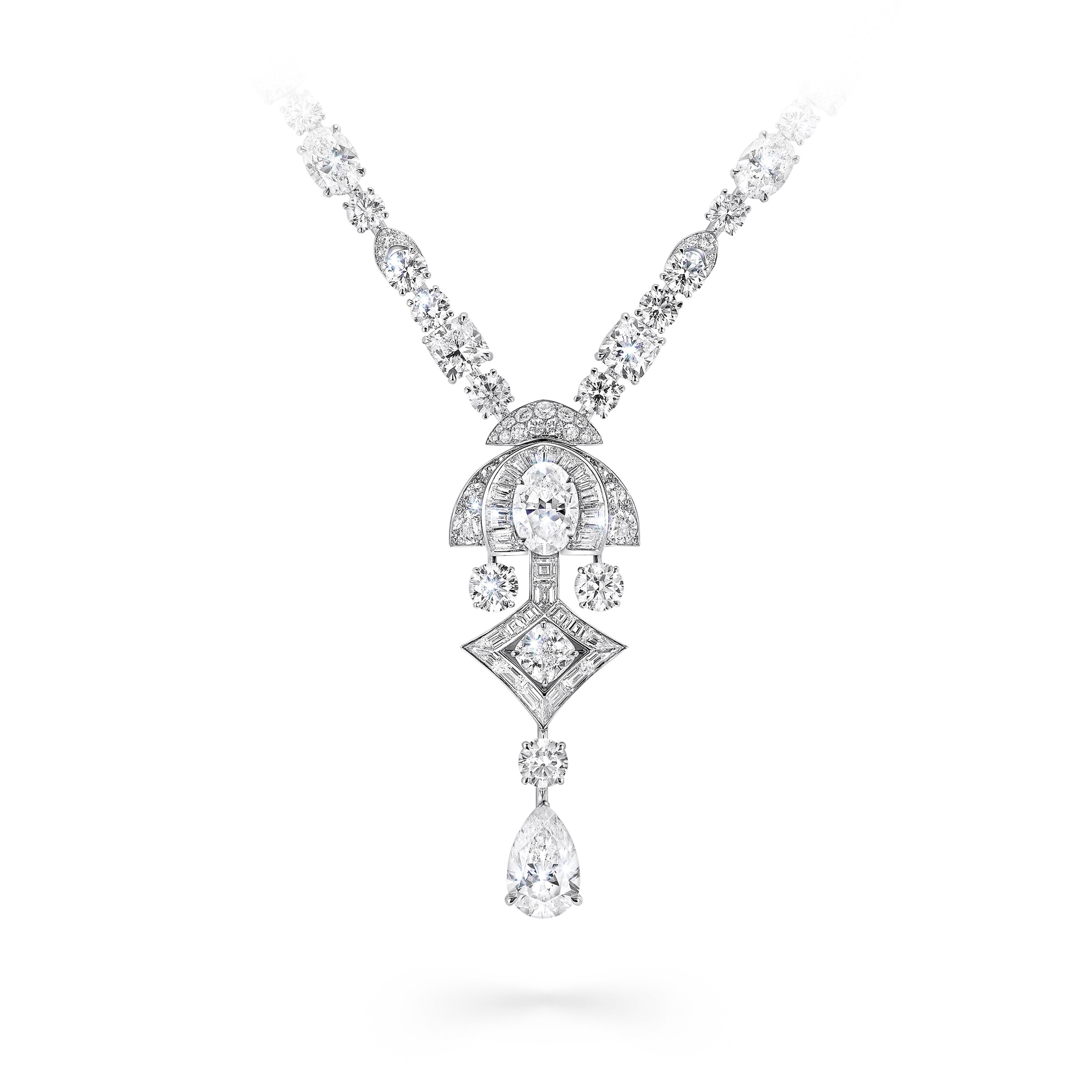 Graff White Diamond High Jewellery Necklace