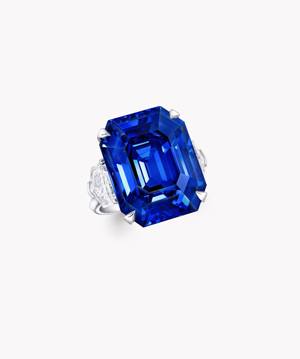 Graff High Jewellery Sapphire and White Diamond Ring