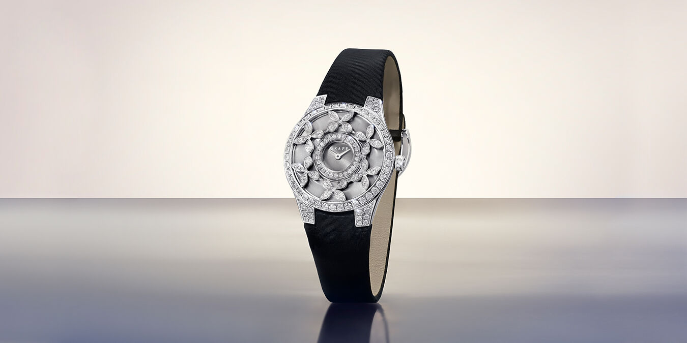 Butterfly diamond watch