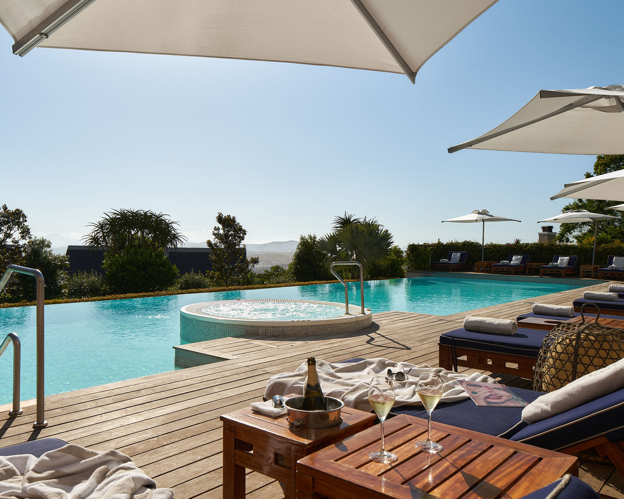 The Spa of the Delaire Graff Estate in South Africa