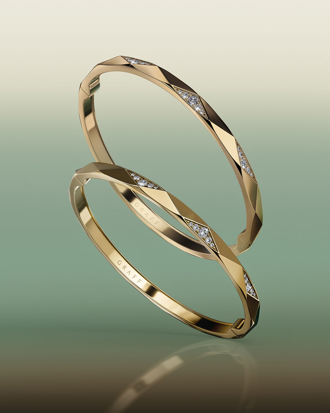 Image shows Laurence Graff Signature bracelets