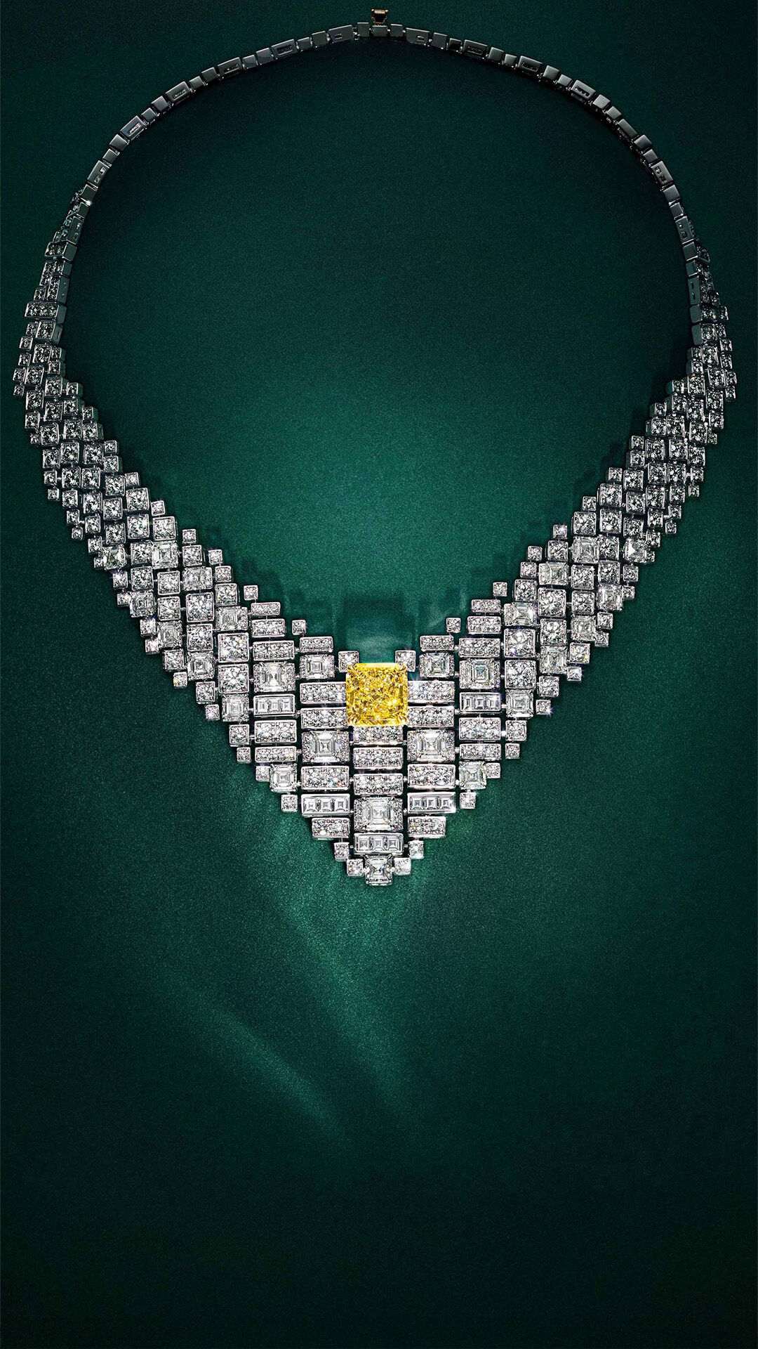 Valentine's Day - images show model wearing Graff Butterfly collection jewellery and male model wearing Graff watch