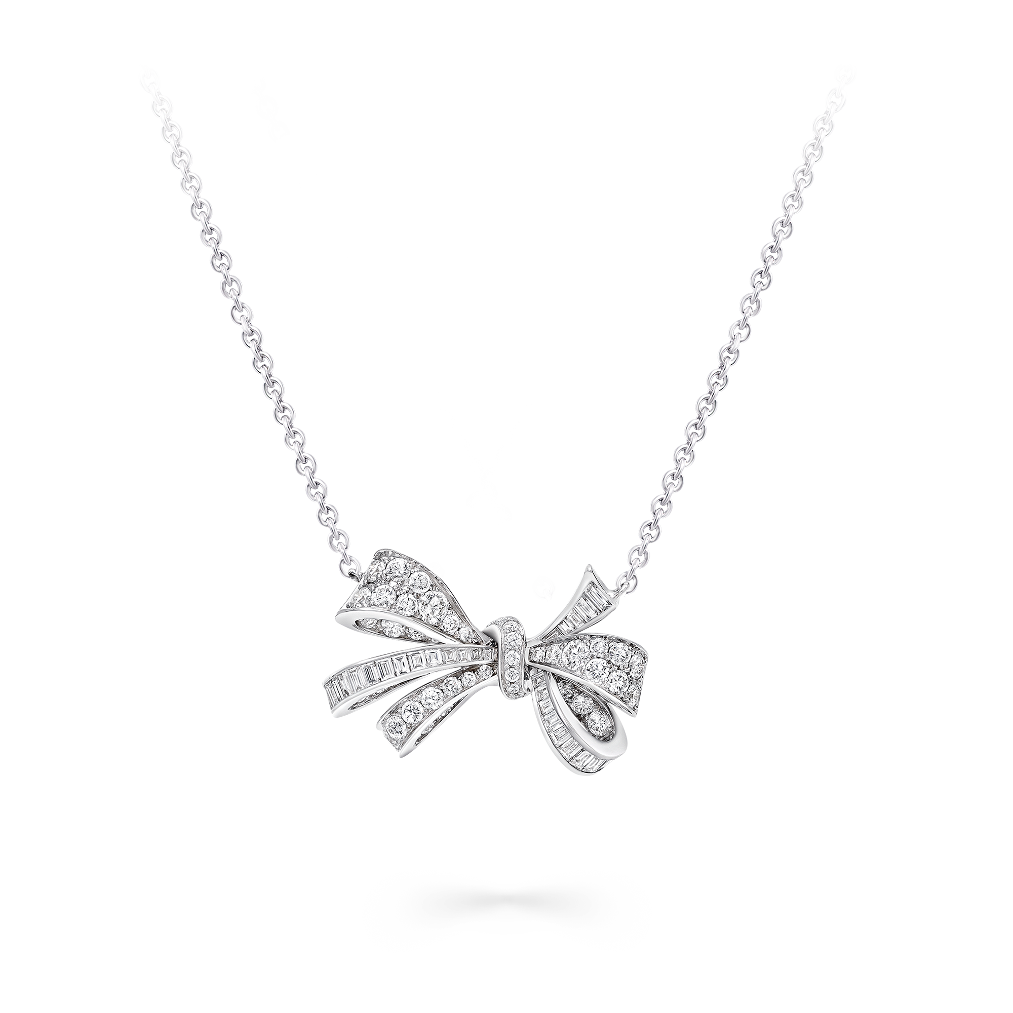Pavé Butterfly Diamond Necklace