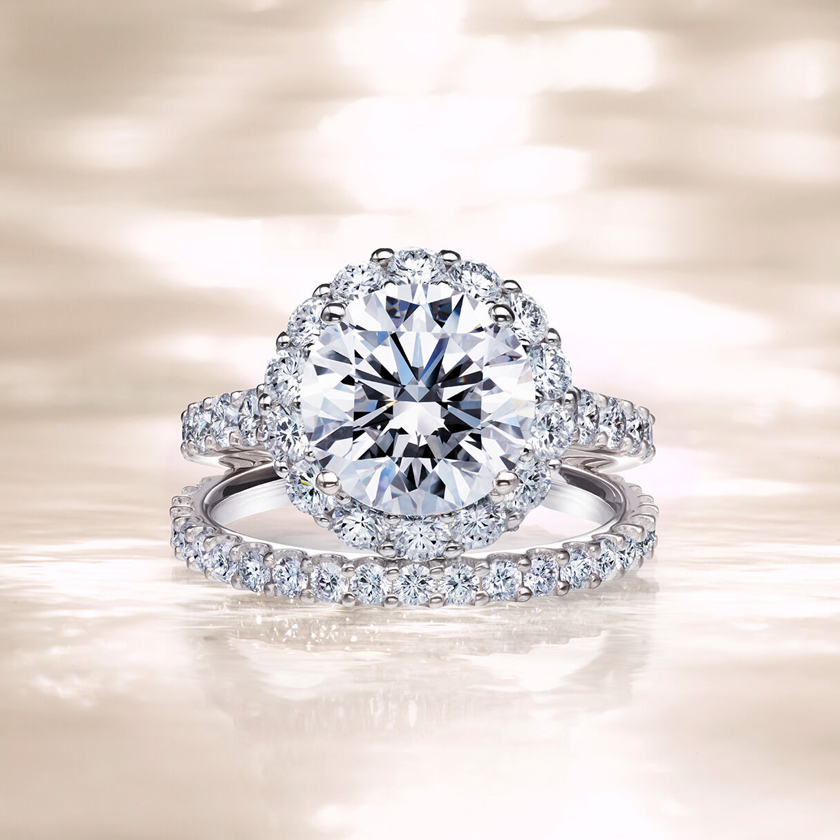 Graff Icon Setting Diamond Engagement Ring