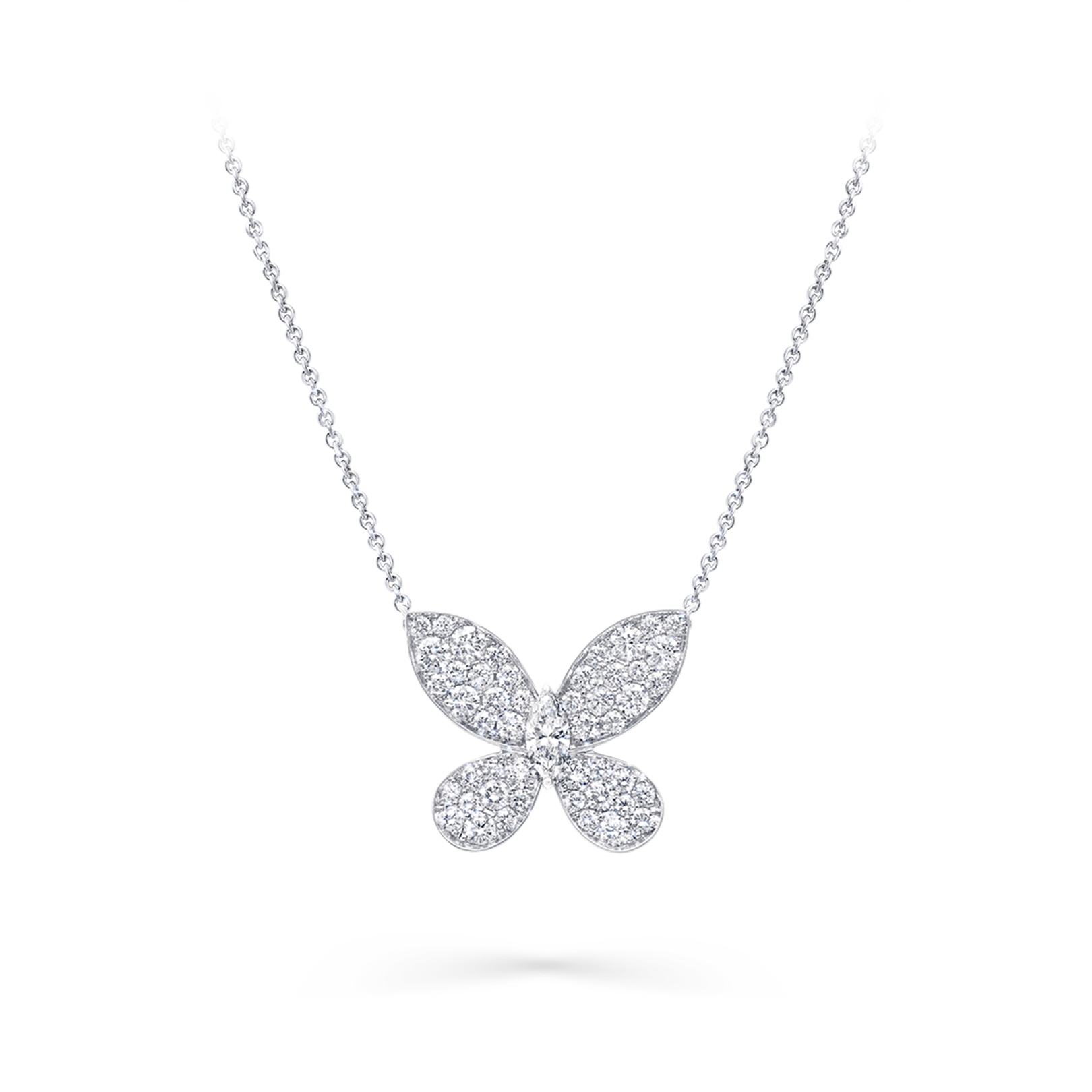 Laurence Graff Signature Faceted Double-Strand Chain Necklace