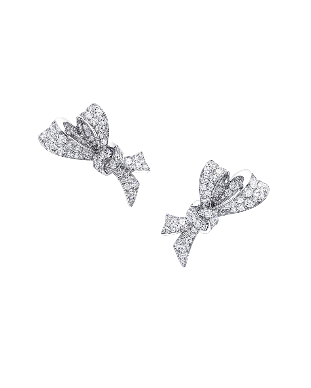 Graff Tilda’s Bow Diamond Stud Earrings