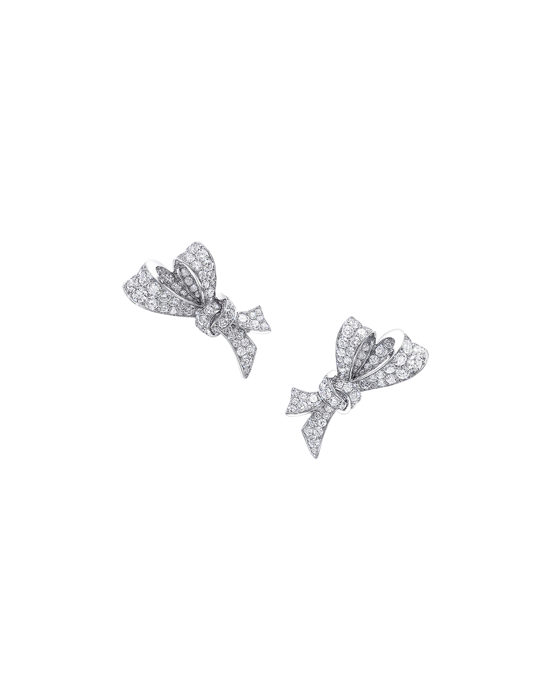 Graff Tilda’s Bow Diamond Stud Earrings