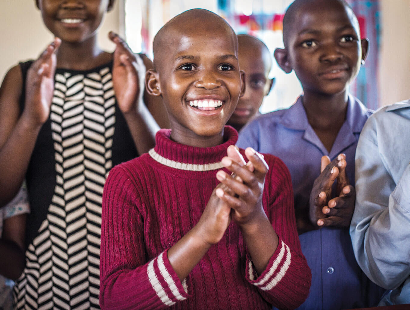 Tsepo FACET Foundation Young children at the Graff Leadership Centre learning as they play