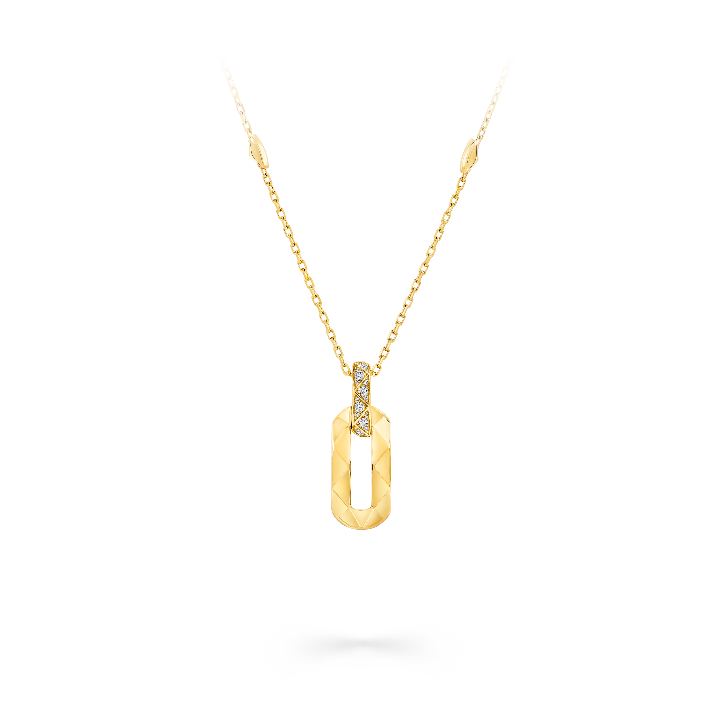 Laurence Graff Signature Pav&eacute; Diamond Small Chain Pendant 