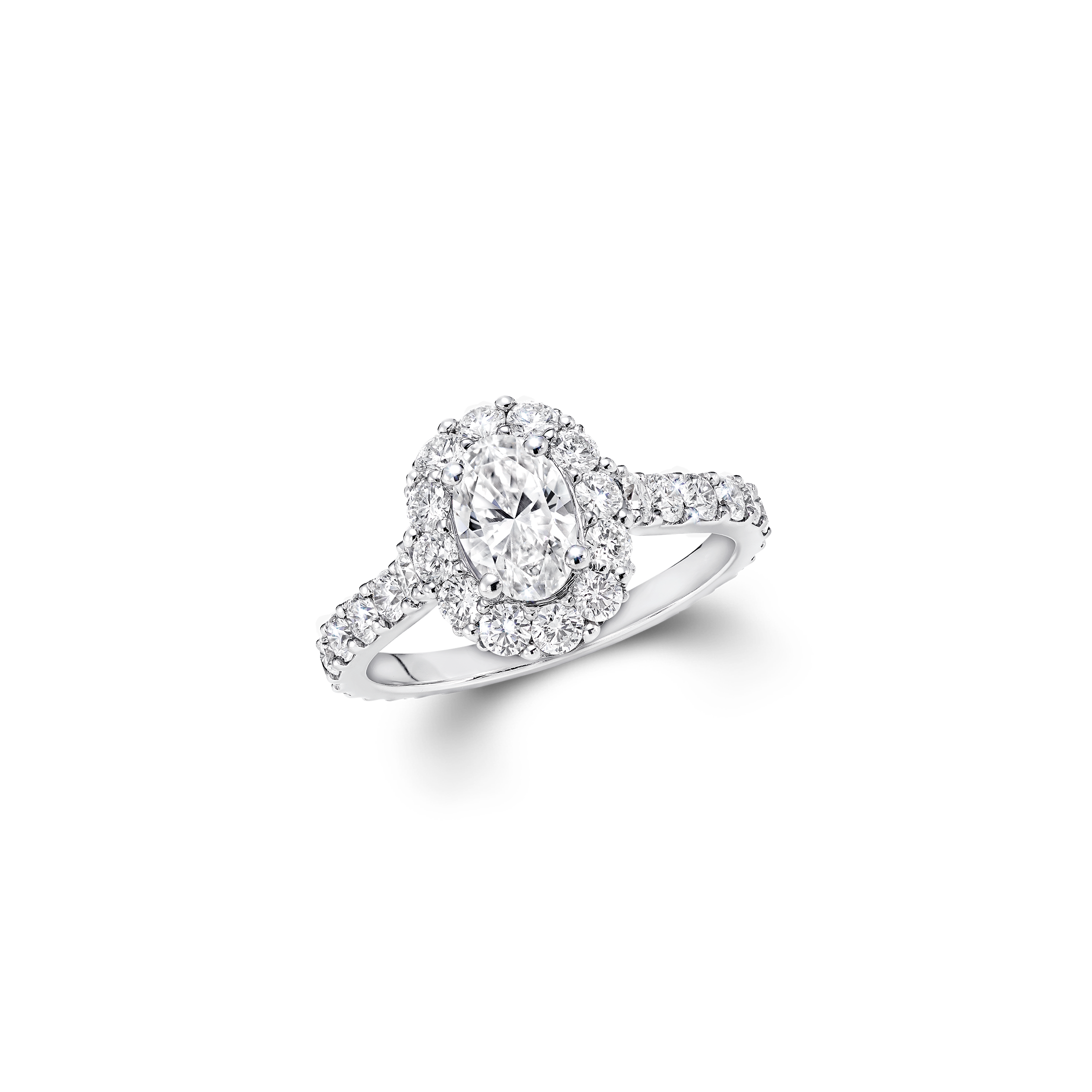 Icon Oval Diamond Engagement Ring