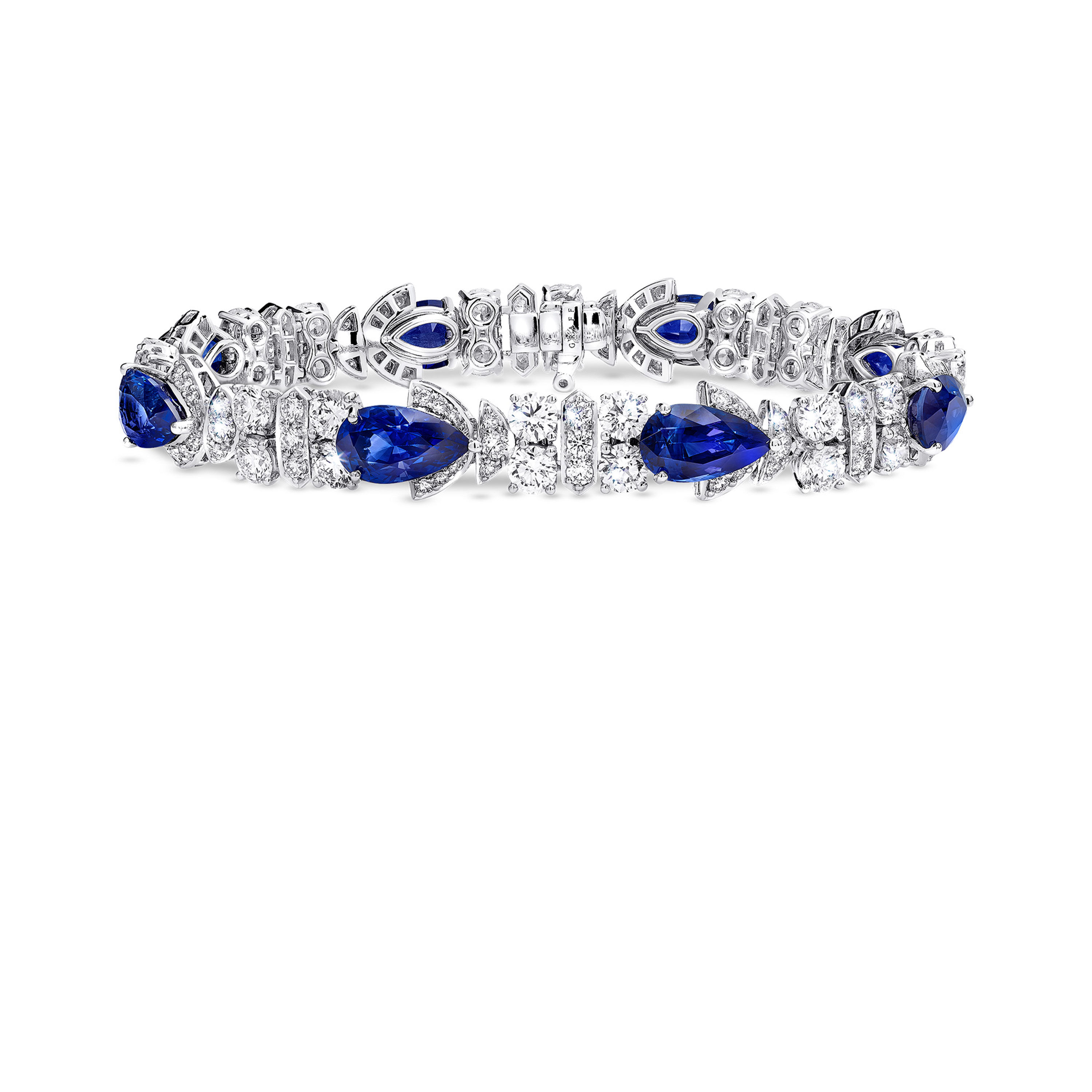 Graff High Jewellery Sapphire and White Diamond Bracelet