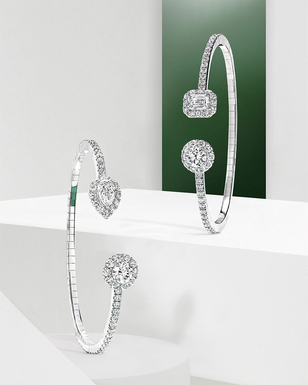 Image of Graff Icon White Diamond bangles