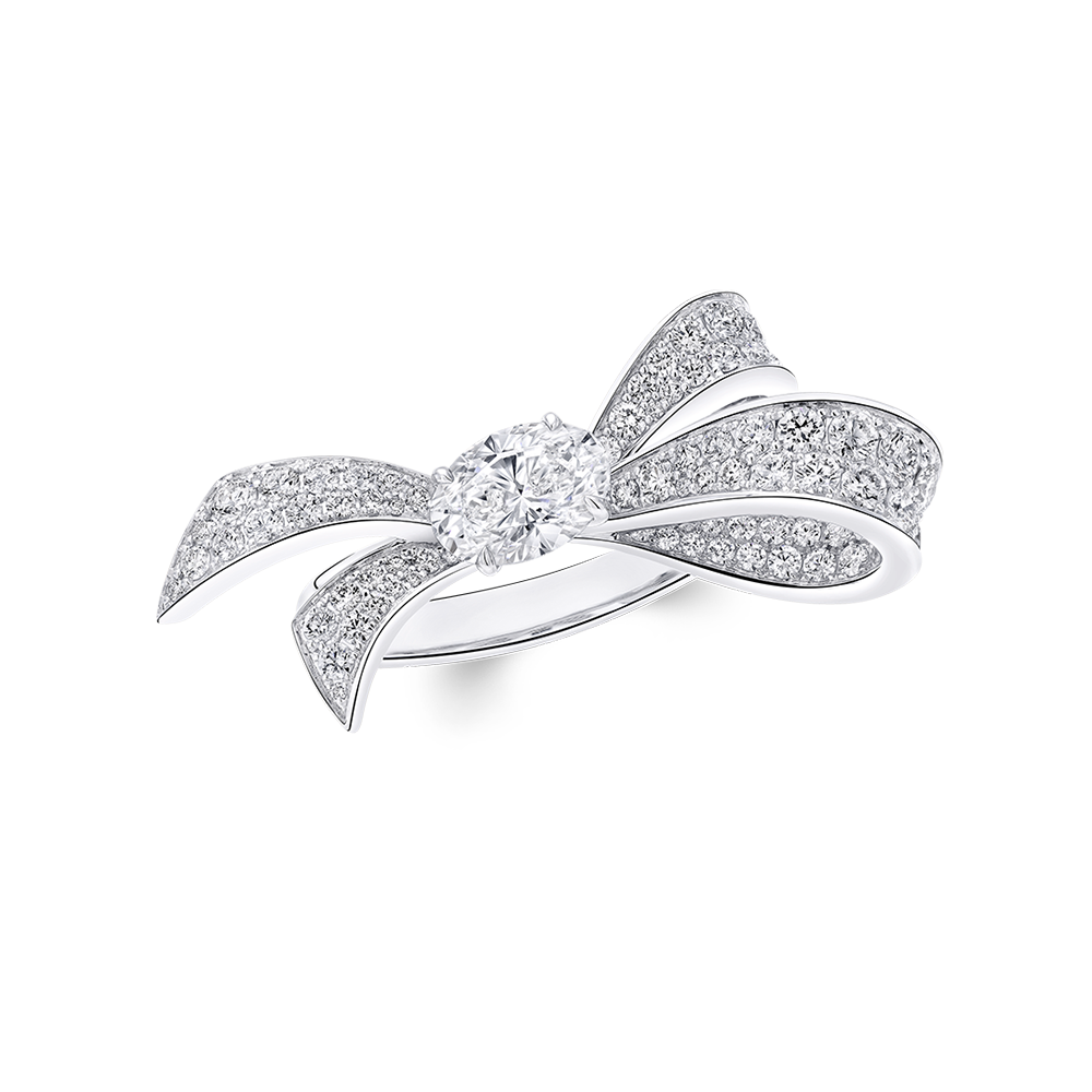 Tilda's Bow Diamond Ring