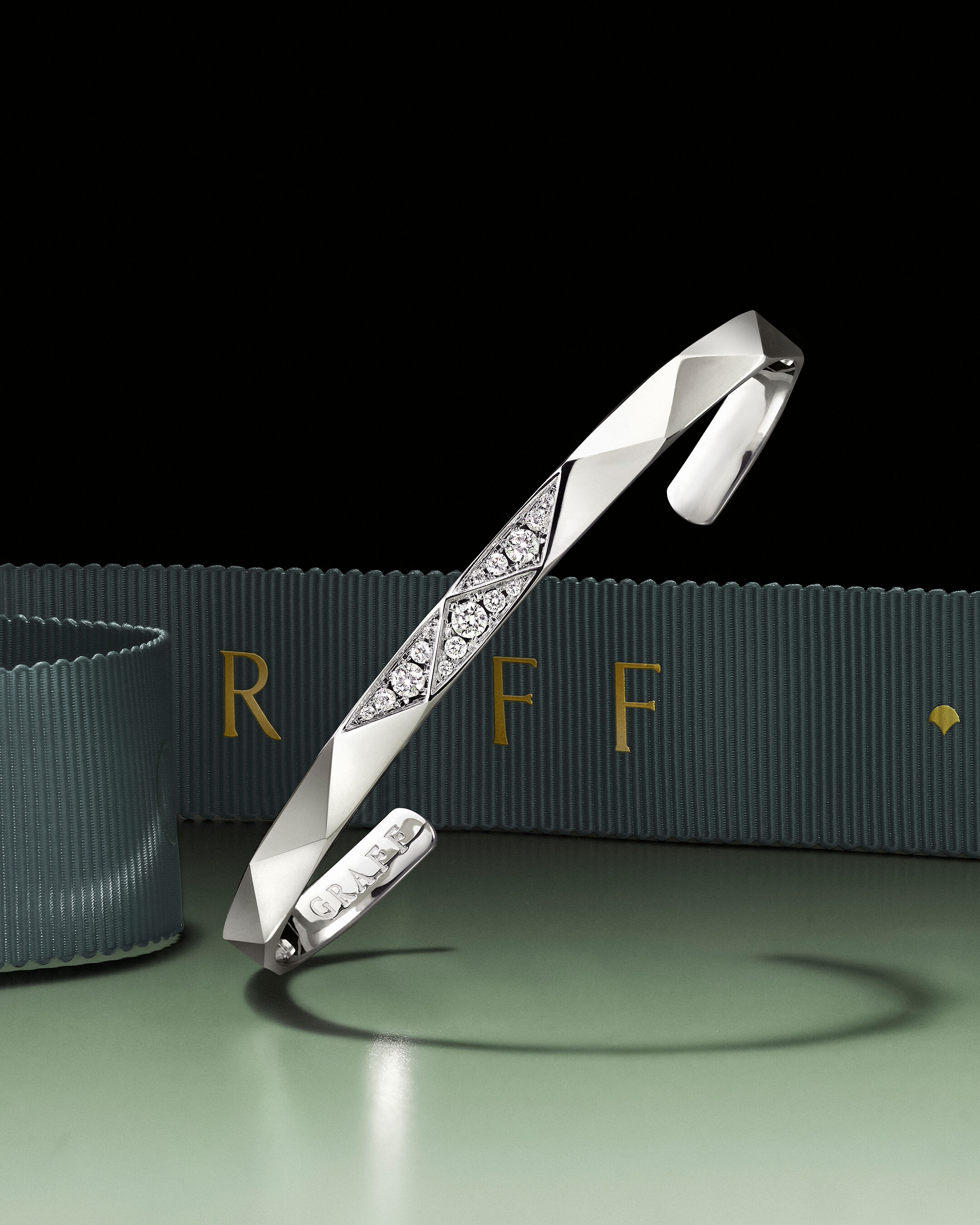 Eid Gifts - image shows Tilda's Bow diamond earrings