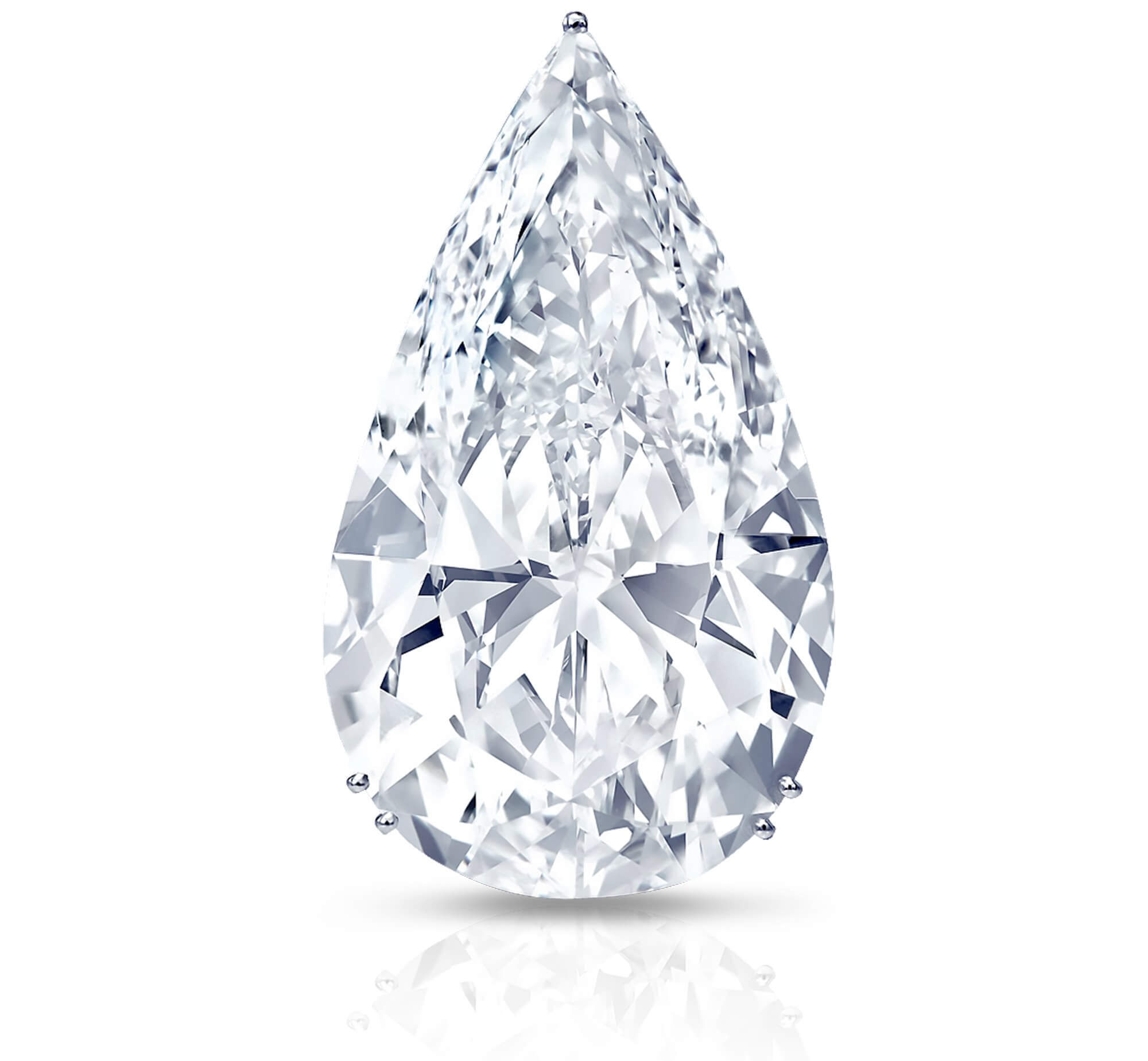 The 100 carat D flawless pear shape 'Graff Perfection' diamond 