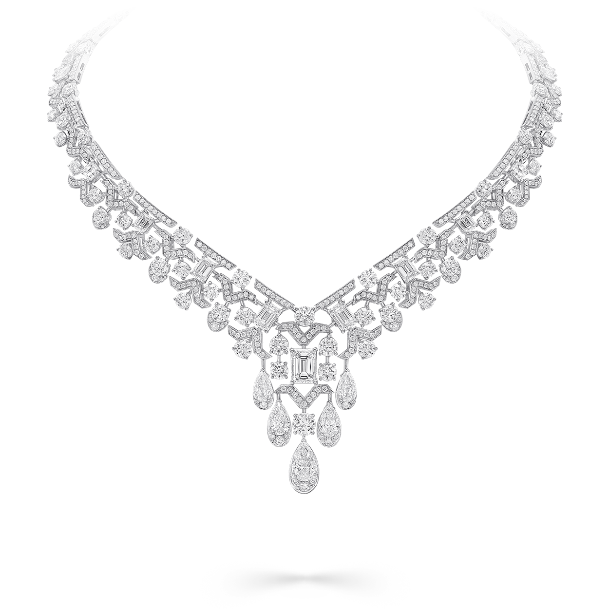 Image of Graff White Diamond High Jewellery Necklace