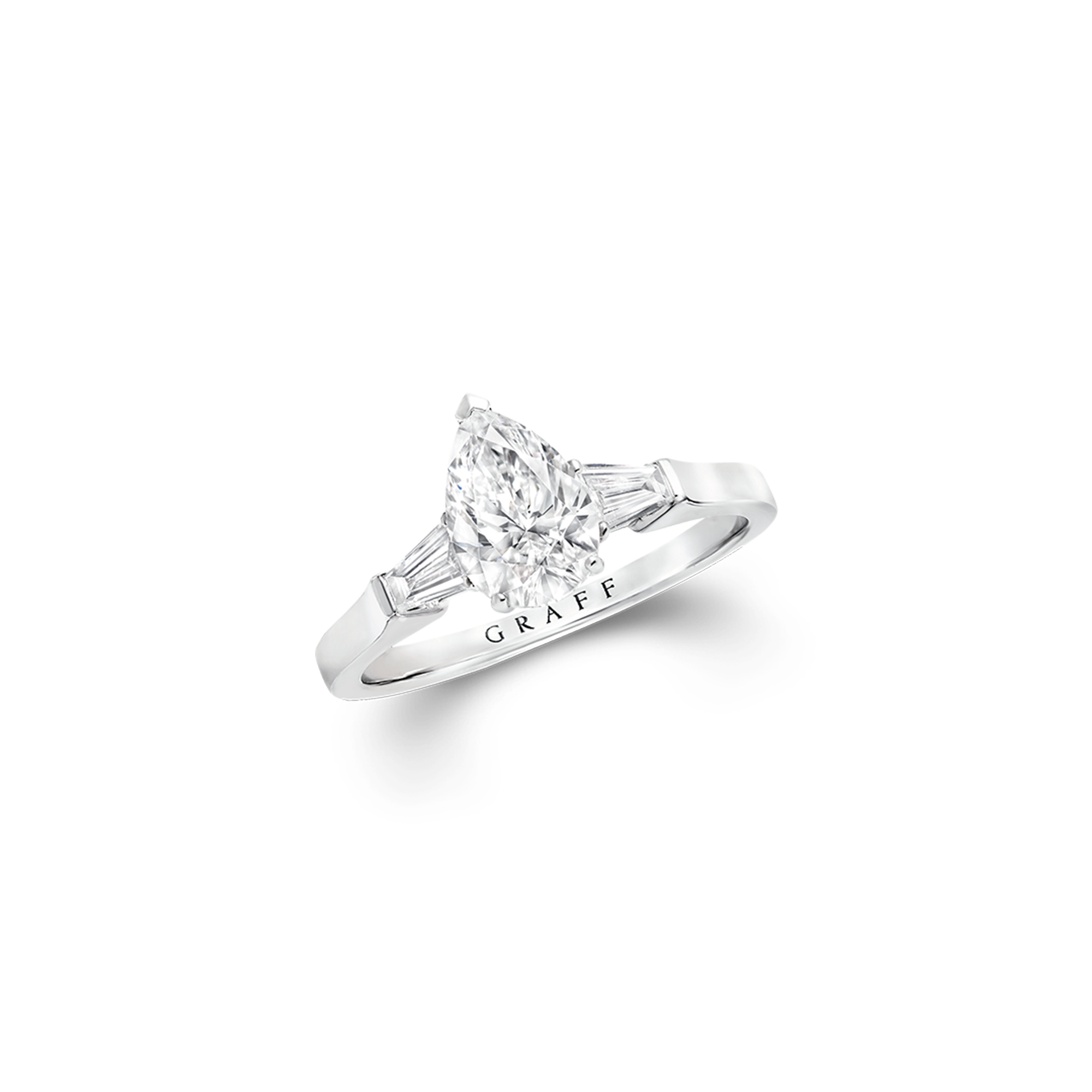 Promise Pear Shape Diamond Engagement Ring