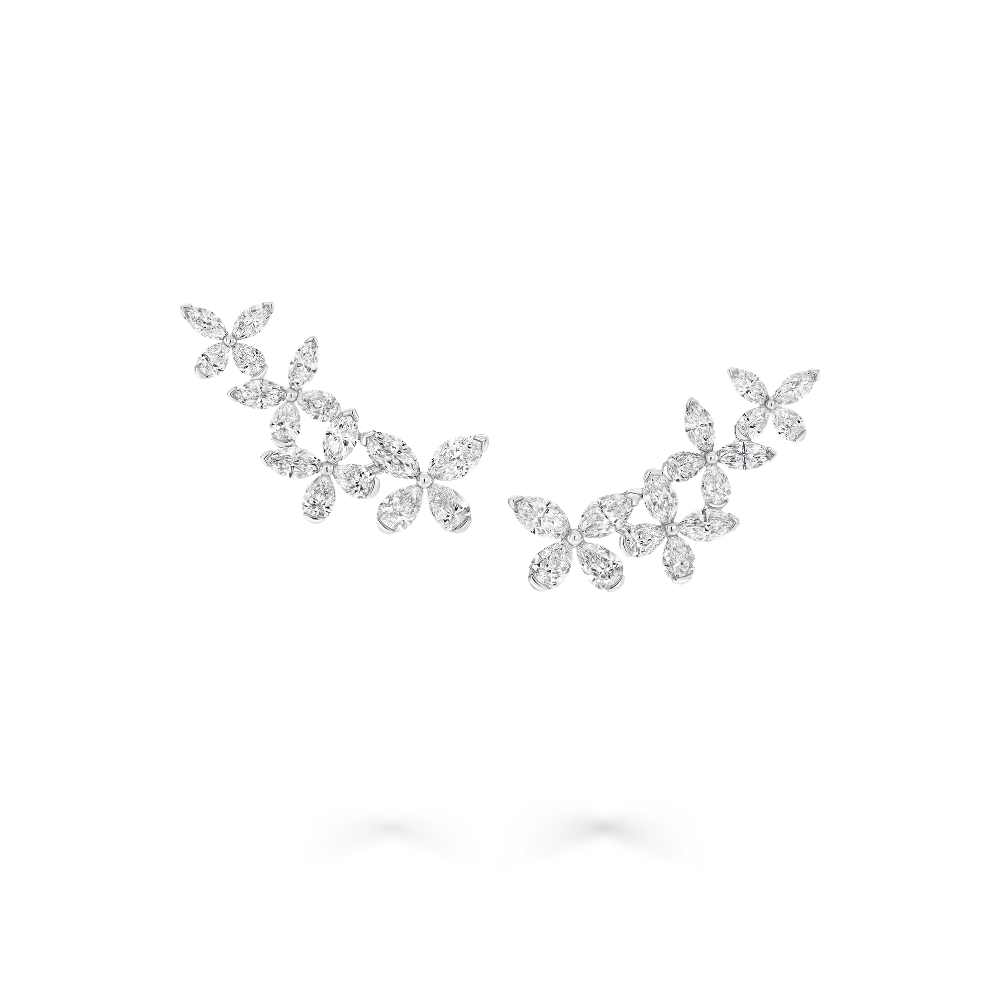 Classic Butterfly Petite Diamond Ear Climber