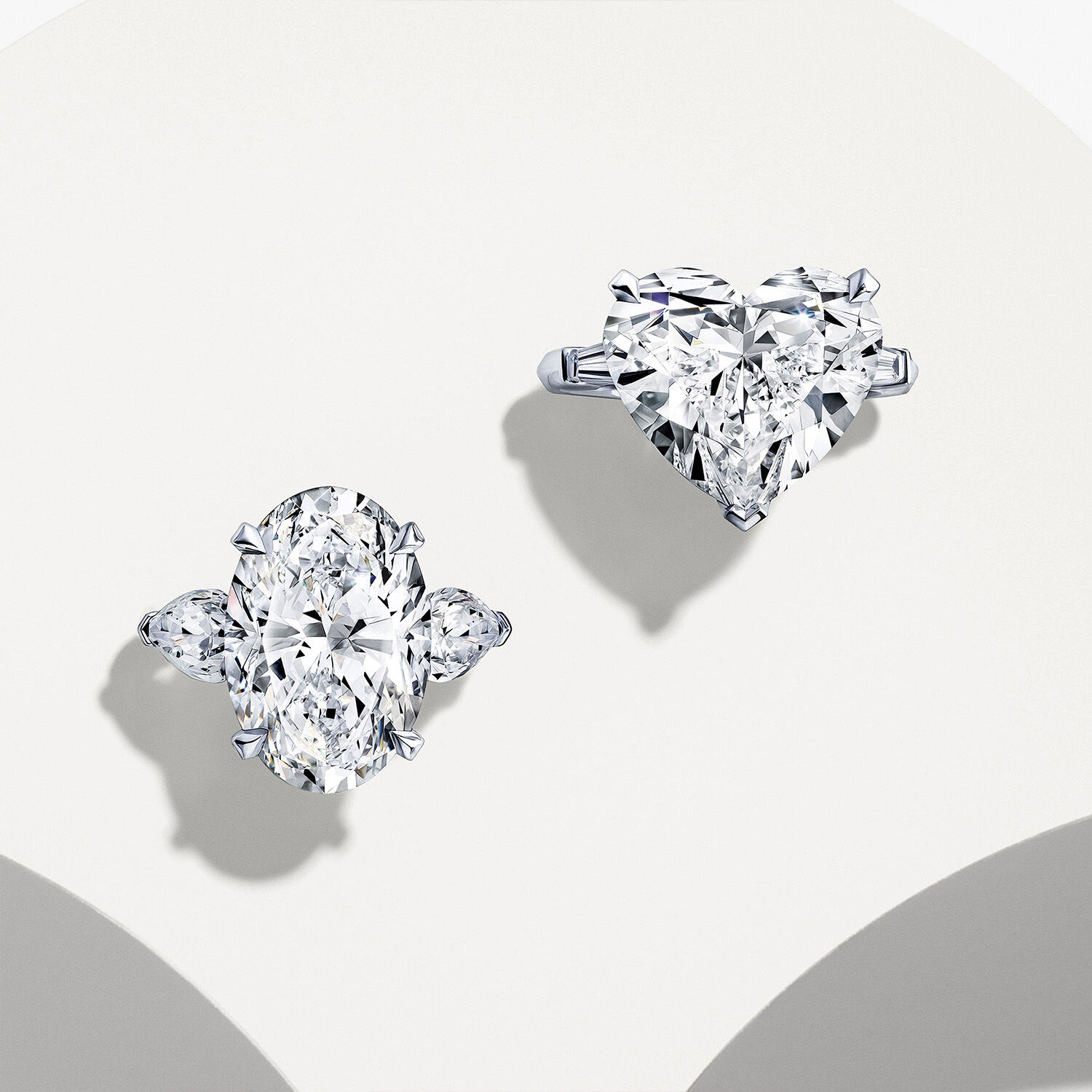 Promise diamond engagement rings by Graff 