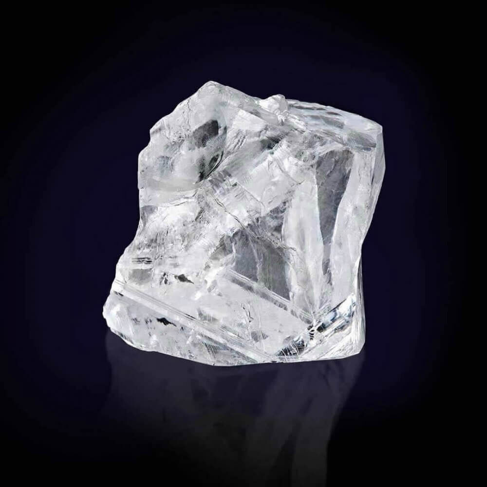 a 373 carat rough diamond