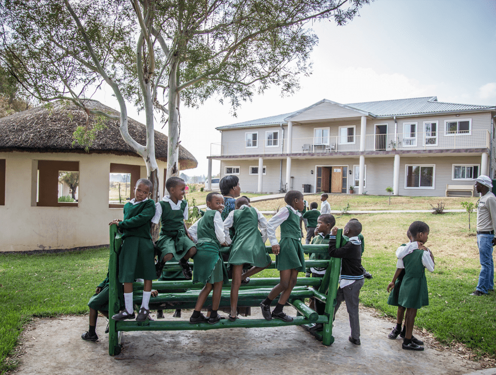 Students in the Graff Leadership Centre in South Africa