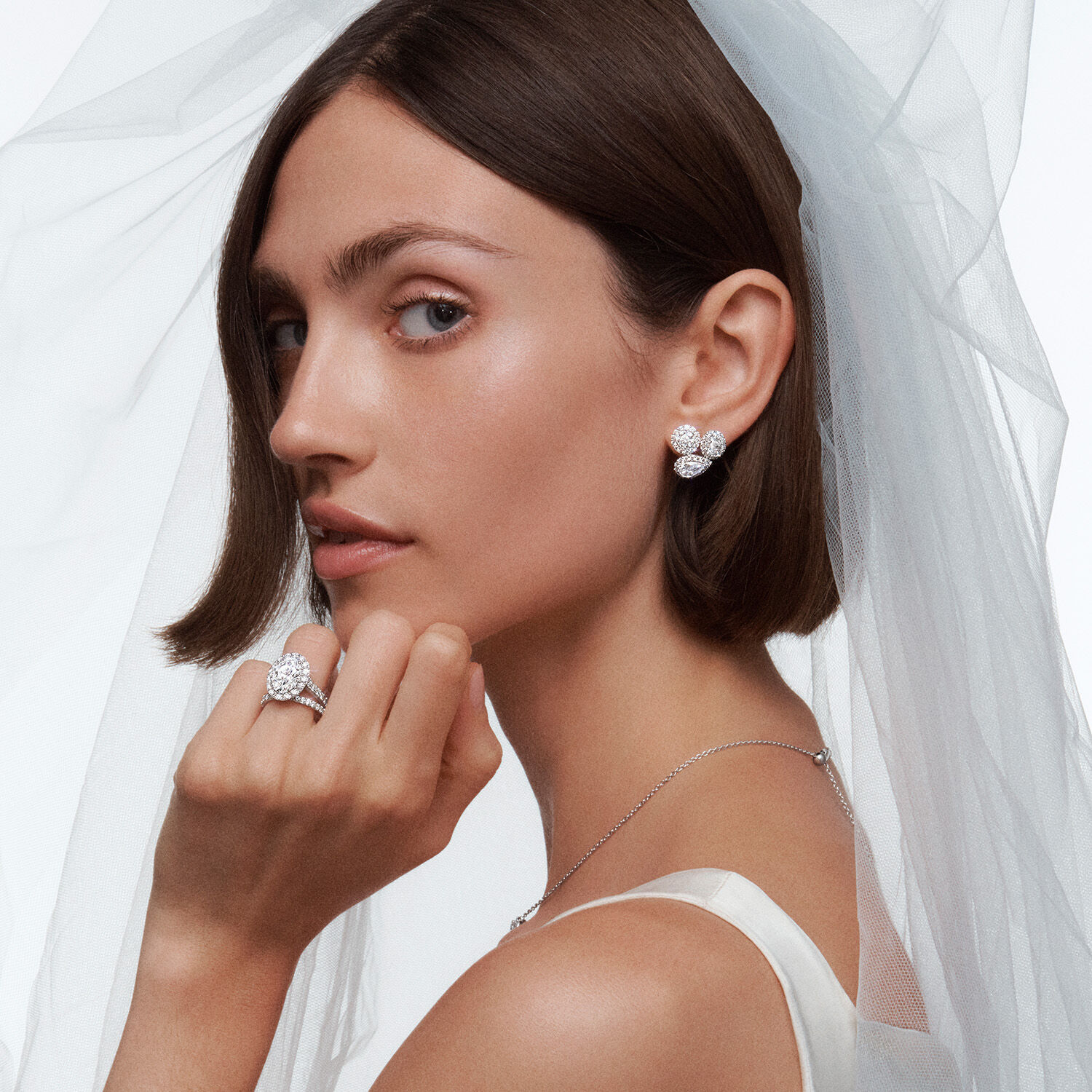 Graff Flame diamond engagement ring