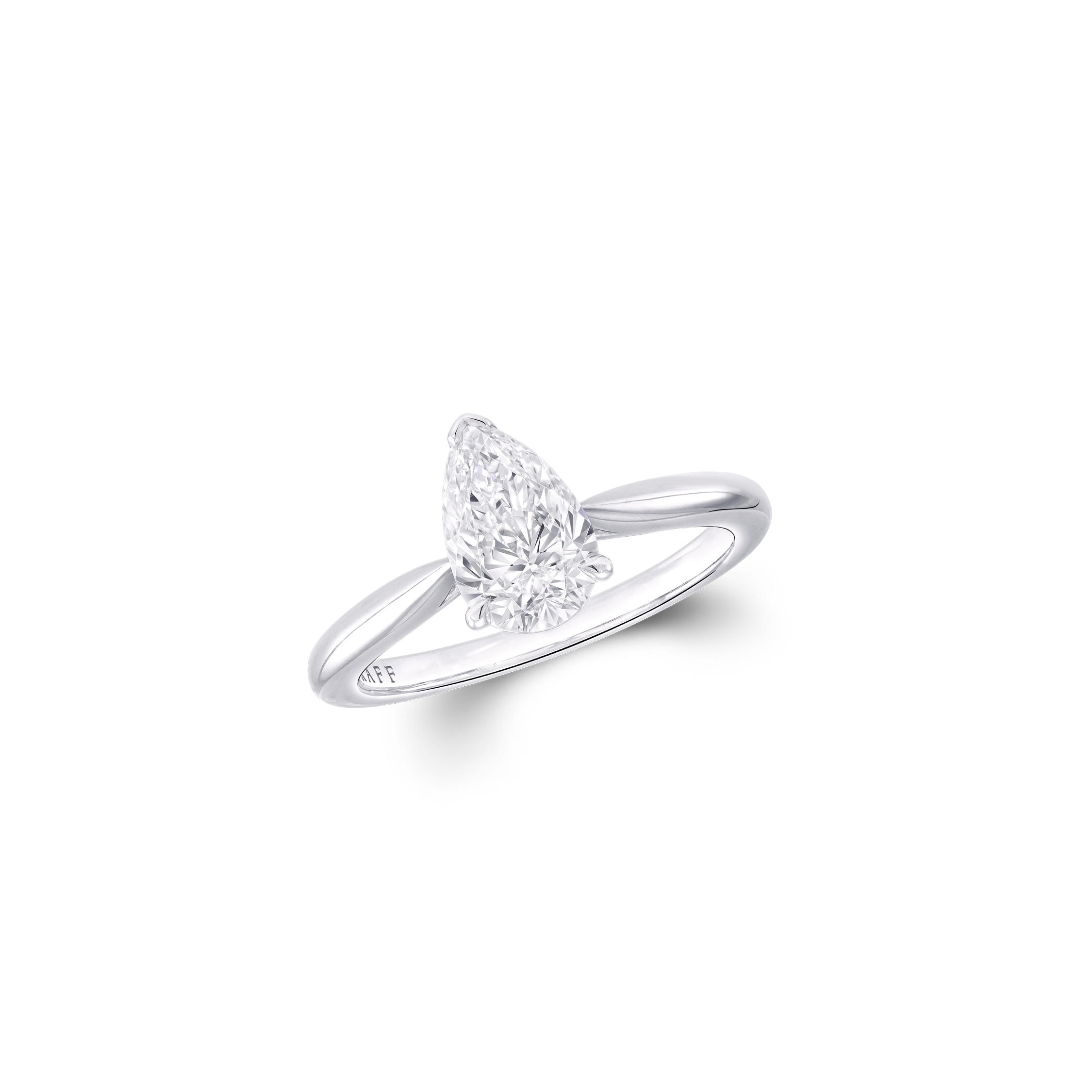 Paragon Pear Shape Diamond Engagement Ring