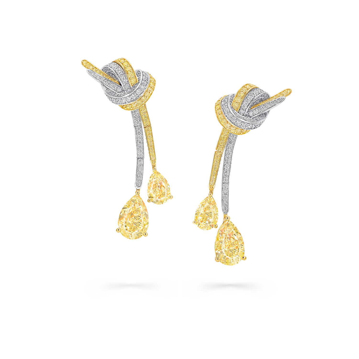 Image of Graff Yellow and White Diamond High Jewellery Ring