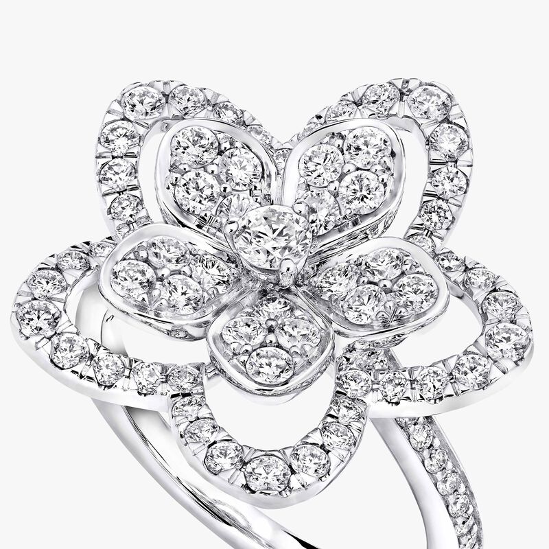 Wild Flower Large Diamond Ring, , hi-res
