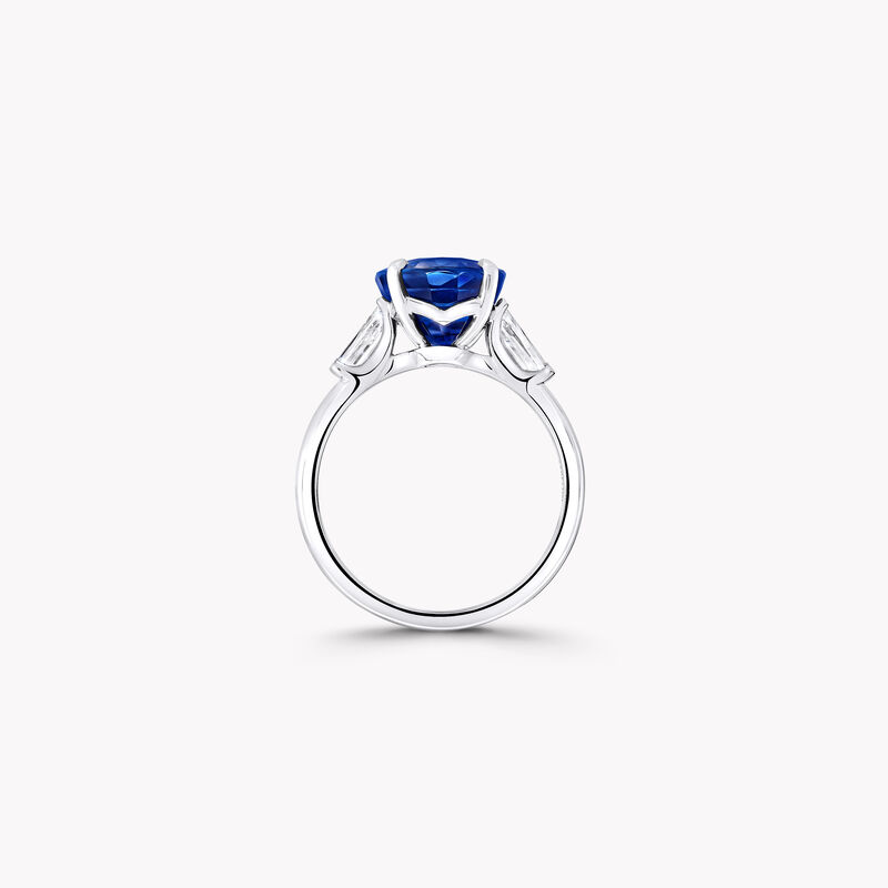 Cushion Cut Sapphire High Jewellery Ring, , hi-res
