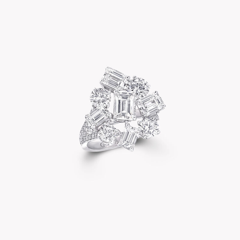 Multi Shape Diamond Ring, , hi-res