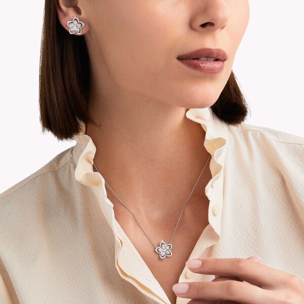 Wild Flower Diamond Stud Earrings, , hi-res