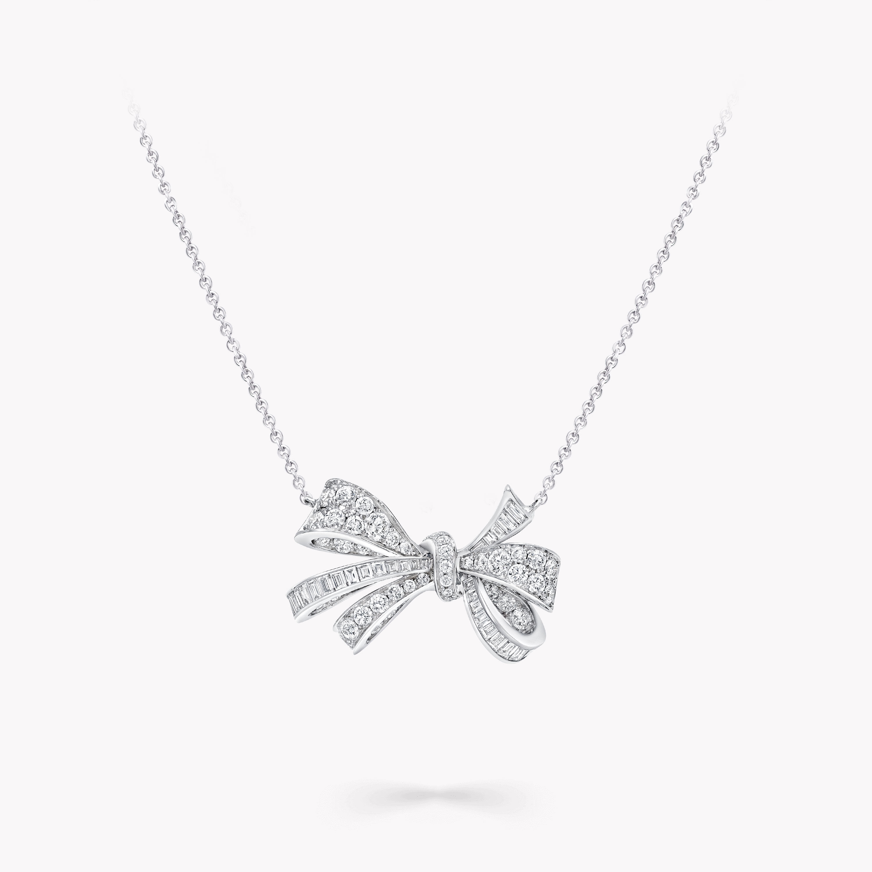 Hot diamonds hotsell bow necklace
