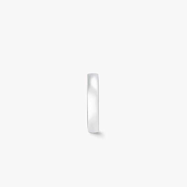 D Shape Wedding Band, , hi-res