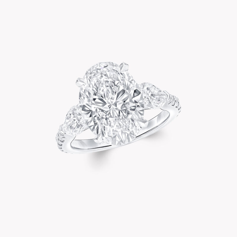 Promise Oval Diamond High Jewellery Ring Promise Oval Diamond High Jewellery Ring