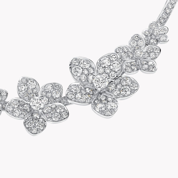 Wild Flower Diamond Necklace, , hi-res
