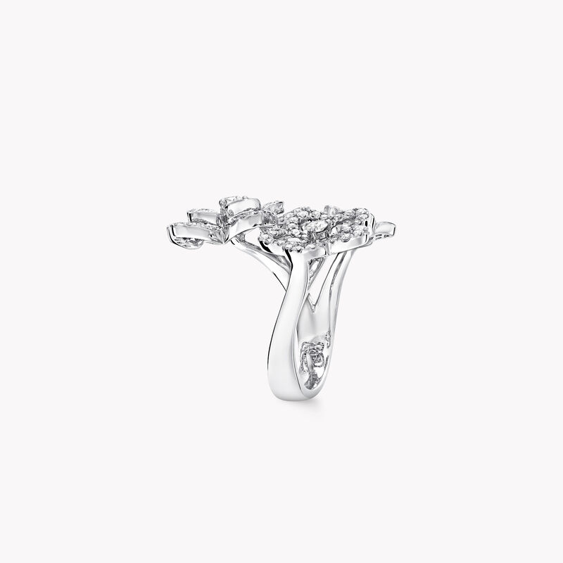 Wild Flower Triple Diamond Ring, , hi-res