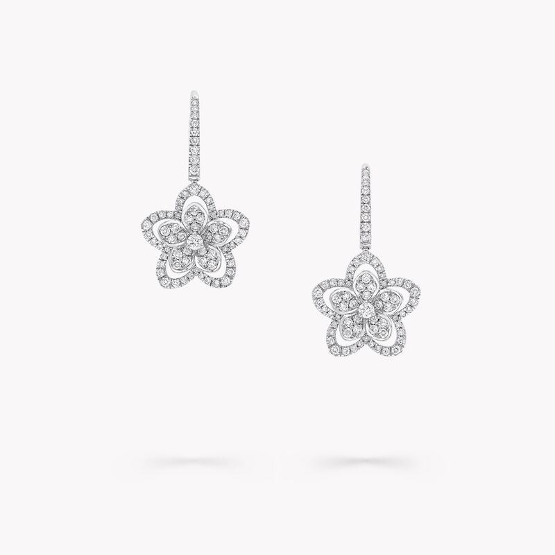 Wild Flower Diamond Earrings, , hi-res