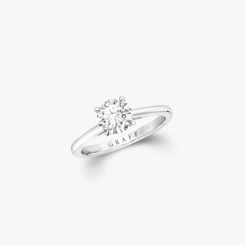 Paragon圆形钻石订婚戒指, , hi-res