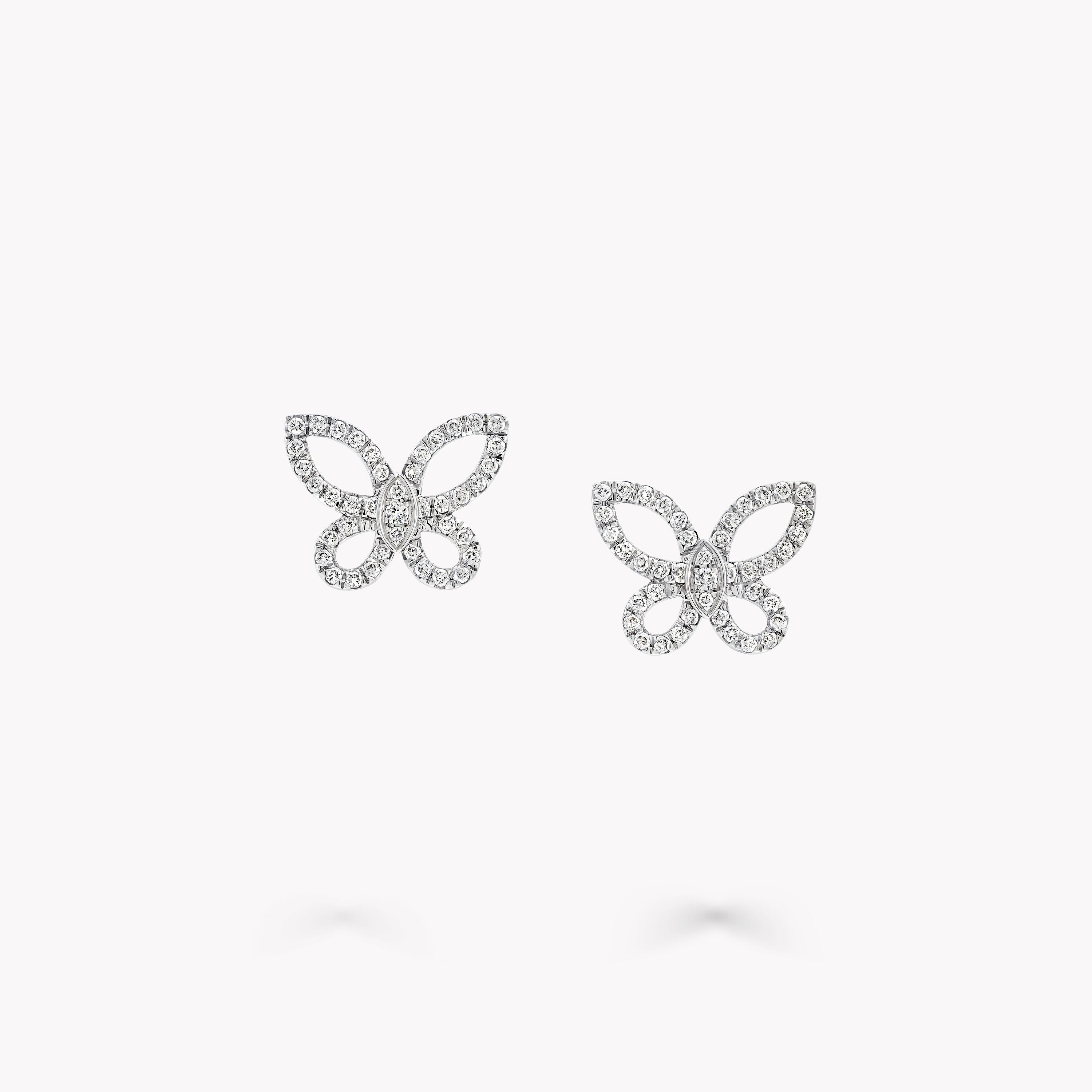 Butterfly silhouette outlet earrings