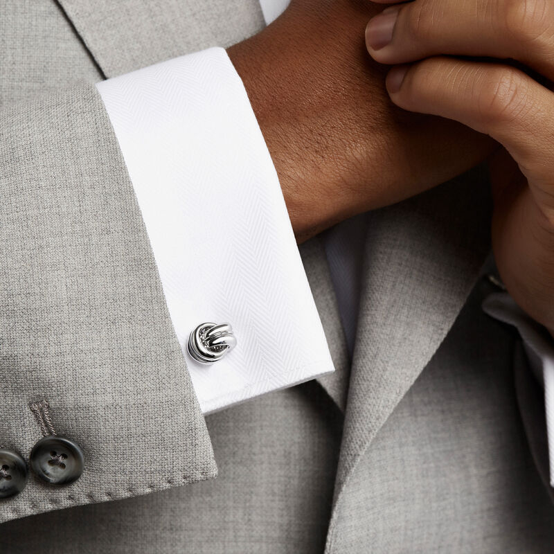 Love Knot Cufflinks, , hi-res