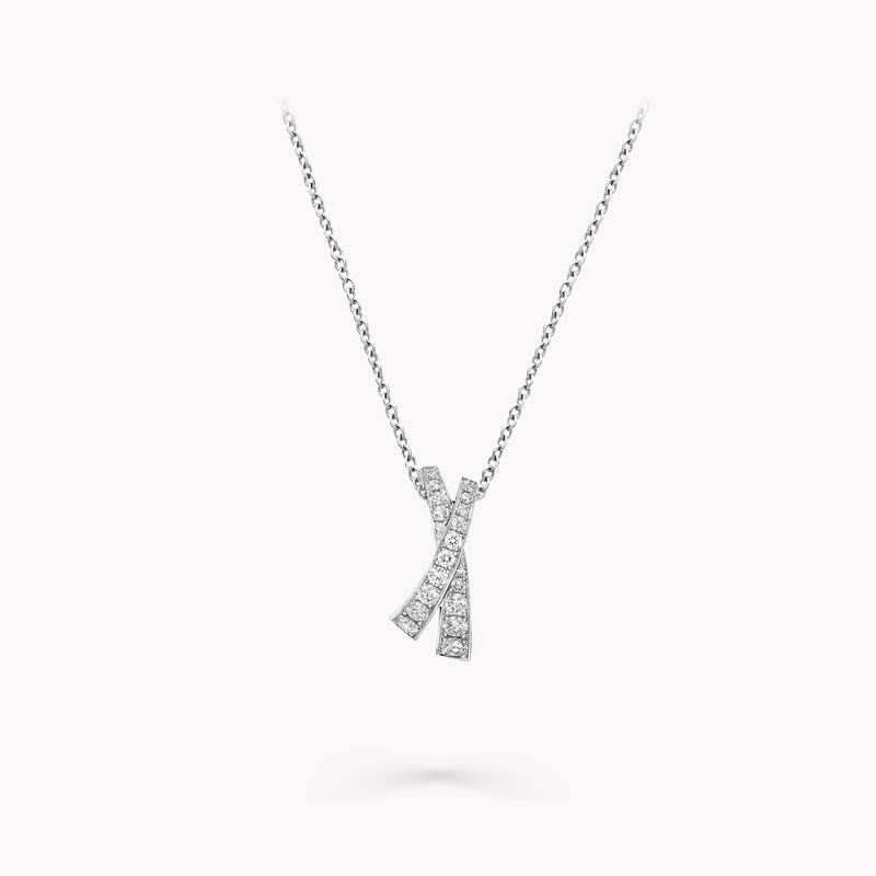 Kiss Pavé Diamond Pendant, , hi-res