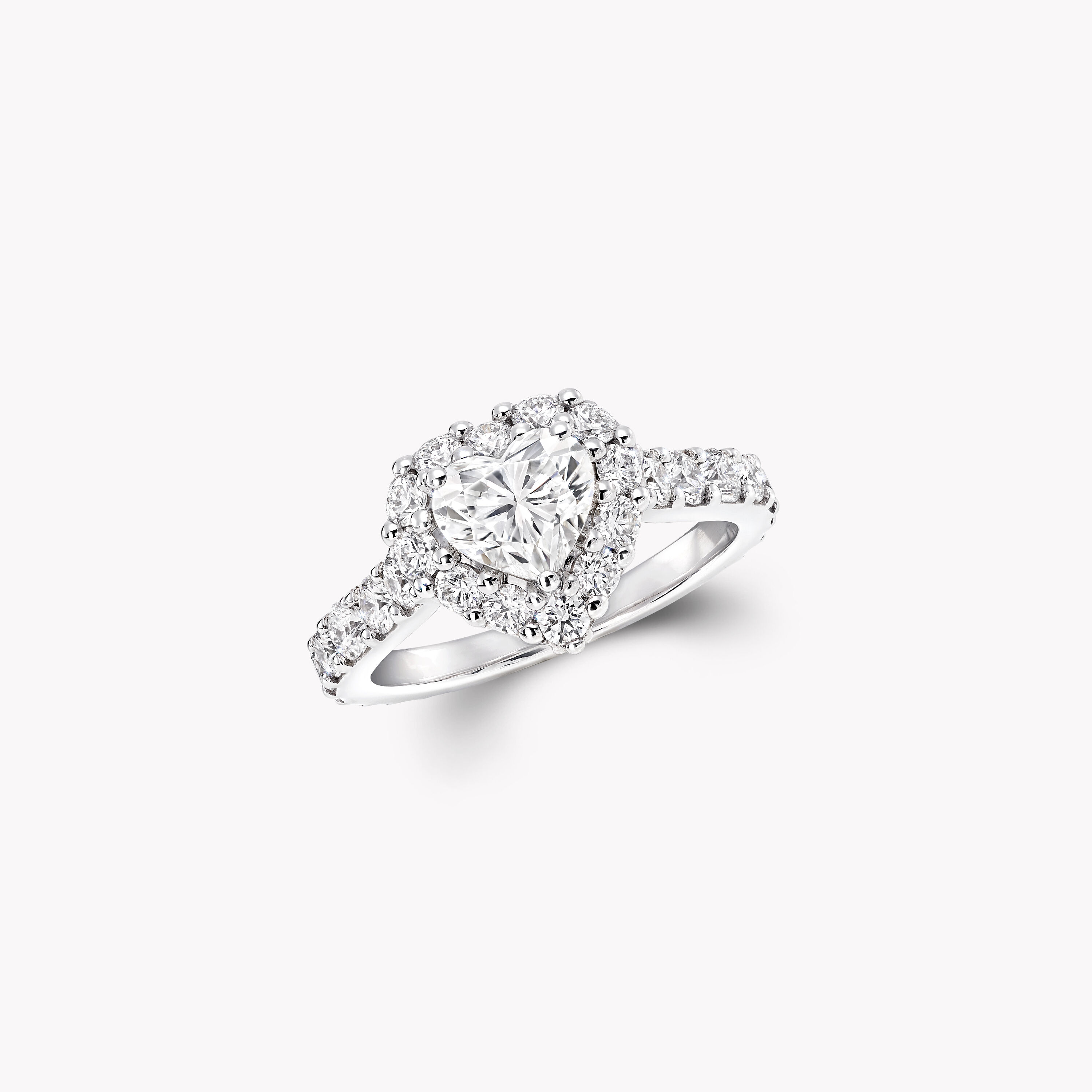 Graff heart shaped diamond ring sales