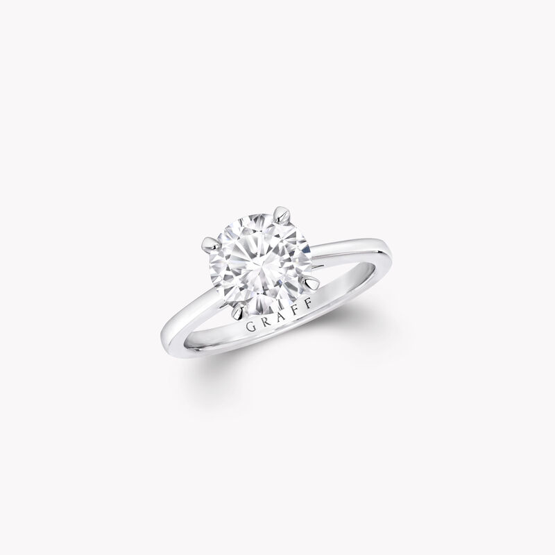 Paragon圆形钻石订婚戒指, , hi-res
