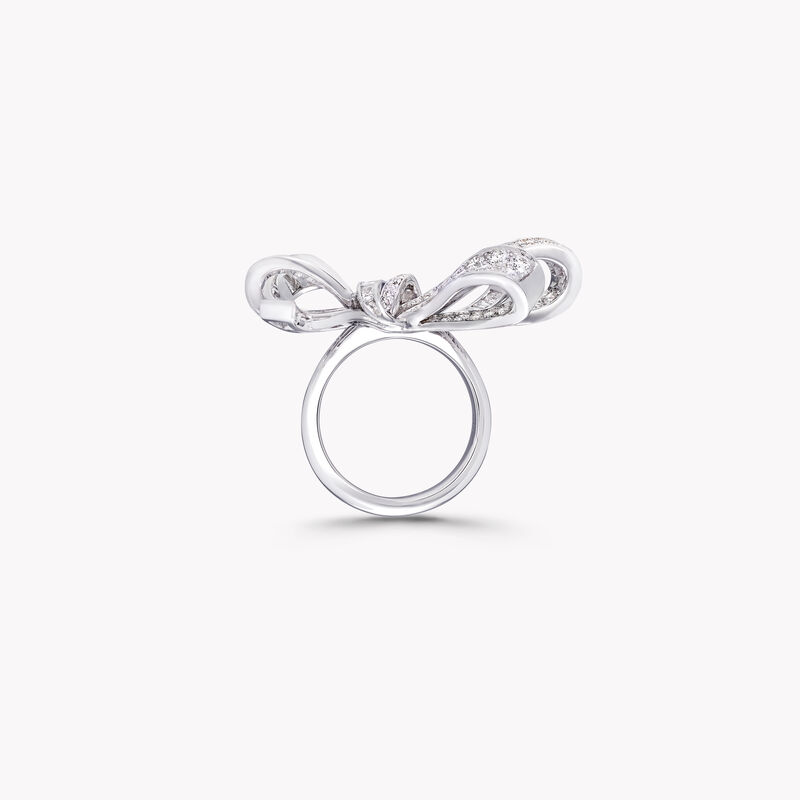 Tilda's Bow Double Knot Diamond Ring, , hi-res